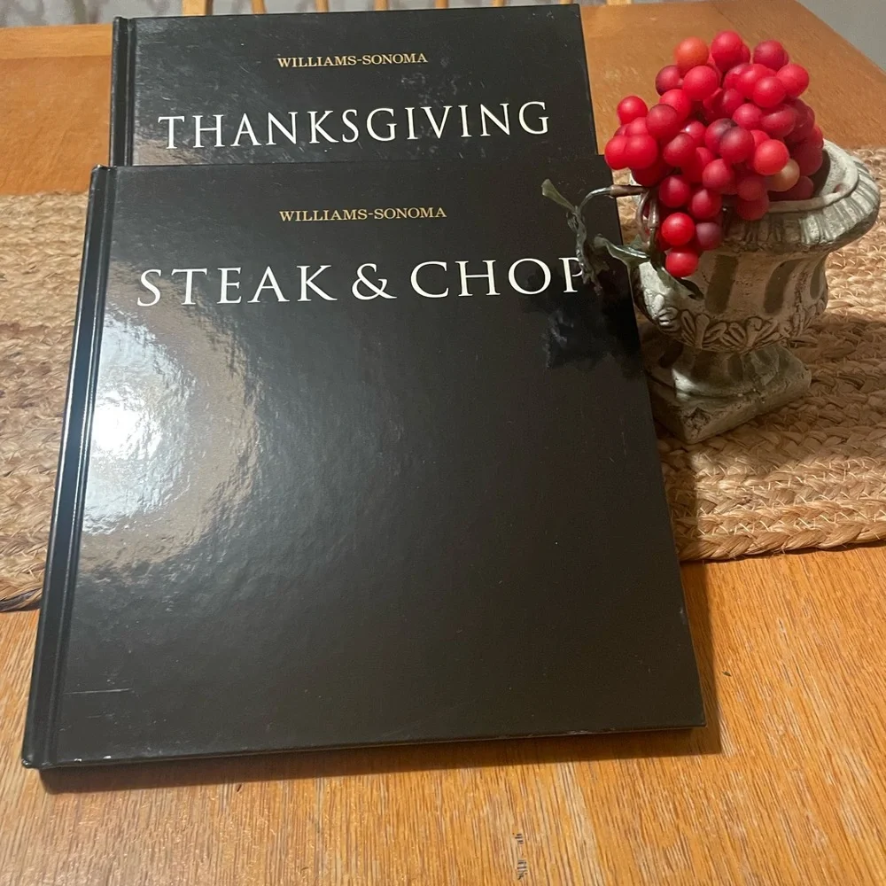 Williams Sonoma Black Cookbook Set